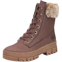 Rieker Bottines à lacets chocolat / moka