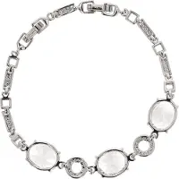 NAEMI Bracelet argent / blanc