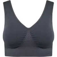 Magic bodyfashion Soutien-gorge 'Bamboo' gris foncé