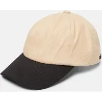 Comma Casquette beige / noir