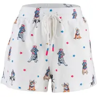 Pj Salvage Pantalon de pyjama 'Star Spangled' mélange de couleurs / blanc cassé