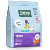 Green Petfood 900g Dog Vitality avec insectes nourriture sèche pour chiens
