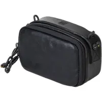 Wotancraft Pochette portable taille M, cuir noir
