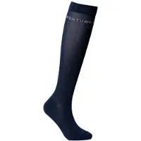 Kentucky Horsewear Chaussettes scintillantes Lot de 3 chaussettes d'équitation Navy 41-46