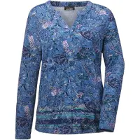 Goldner T-shirt bleu chiné / mélange de couleurs