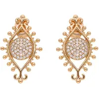 Gaya Boucles d'oreilles or / transparent
