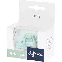 Difrax Sucette Naturelle 12m+ Stripy Mint 1 pc(s) Sucette(S)