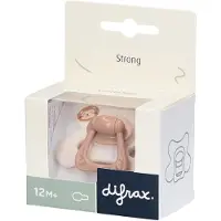 Difrax Sucette Natural 12m+ Petit Lion Brun 1 pc(s) Sucette(S)