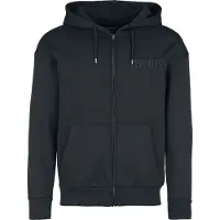Peanuts Sweat-shirt zippé à capuche de - S - 3XL - pour Homme - noir - Taille L