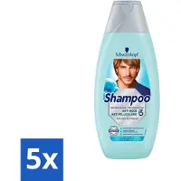 Schwarzkopf - Shampooing anti-pelliculaire - Anti-pelliculaire et anti-démangeaisons - 400 ml - Lot avantageux - 5 pièces