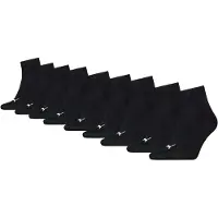 Puma Chausettes Quarter Plain Senior (lot de 9)