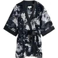 Ted Baker Robe de chambre gris clair / gris foncé / noir / blanc