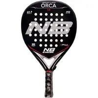 Enebe Raquette de padel Orca 3.0, noire Noire, taille unique