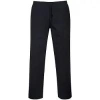 Portwest Pantalon de cuisine DRAWSTING Noir M
