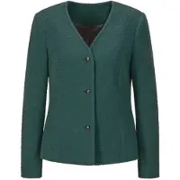 Goldner Blazer émeraude