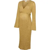 Mamalicious Robes en maille 'MLZenia' cognac