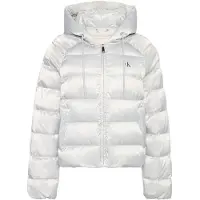 Calvin Klein Jeans Lv047e509g Padded Jacket Blanc M Femme