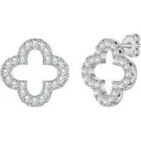 Yokoamii Boucles d'oreilles argent