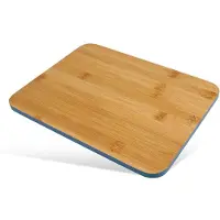 Fackelmann 37671 Planche À Découper En Bambou Coins Arrondis, Planche A Decouper, Planche Bois, Planche À Decouper Cuisine, Planche Apéro, Bambou, 30 X 23 X 0,5 Cm