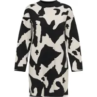 ONLY Robe 'ONLJULIA' noir / blanc