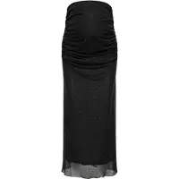 ONLY Maternity Jupe 'OLMLOURA' noir