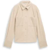Tom Tailor 1048683 Long Sleeve Blouse Beige 40 Femme