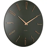 Karlsson - Horloge murale Esmerado Large - Vert - 60x60x60cm