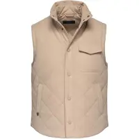 OMBRE Gilet 'OM-JAVJ-0277' beige