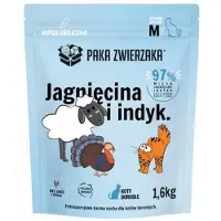 Paka Zwierzaka Croquettes Agneau et Dinde pour chat M 1,6 kg