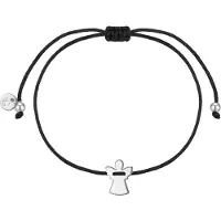 Glanzstücke Bracelet noir / argent