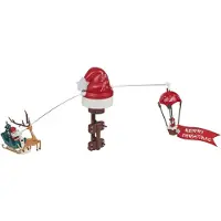 Wellhome Décorations De Noël Avec Lumières Led Et Musique Pour Le Sapin De Noël