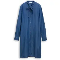 Tom Tailor Robe-chemise bleu denim