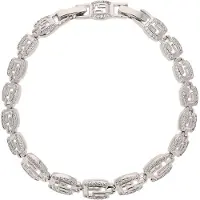 NAEMI Bracelet argent / transparent