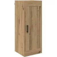 vidaXL Armoire murale Artisan-Chêne 34,5 x 34 x 90 cm Bois composite