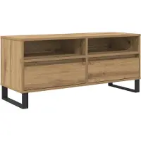 vidaXL Meubles TV, 100 x 34,5 x 44,5 cm, finition chêne artisanal