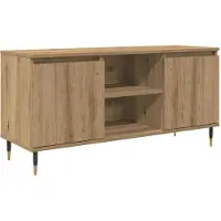 vidaXL Armoire TV Chêne Artisan 104 x 35 x 50 cm Bois composite