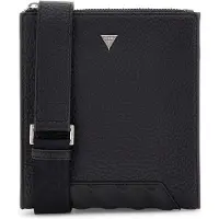 GUESS Torino Flat Sac à bandoulière Noir Homme Noir One Size