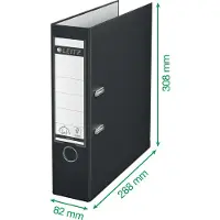 Leitz - Classeur A Levier D80 180° Bleu