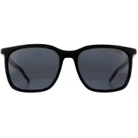 HUGO Lunettes de soleil rouge / noir