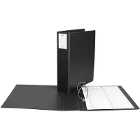 Biurfol Classeur pour dossiers personnels 2R, 6,5 cm, noir -
