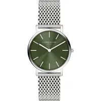 Liebeskind berlin Montre à affichage analogique vert / argent