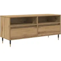 vidaXL Meubles TV, 100 x 34,5 x 44,5 cm, finition chêne artisanal