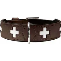 Hunter Collier Swiss en cuir véritable (Chien, Général)