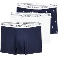 Ralph Lauren Boxers 'Classic' bleu marine / blanc