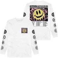 Electric Callboy T-shirt manches longues de - TANZNEID Tour Smile - S - 3XL - pour Homme - blanc - Taille L