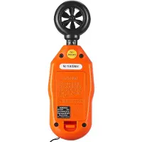 Vevor Anémomètre Portable -10 ℃ à 45 ℃ Mesure Vitesse du Vent