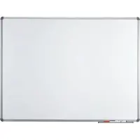 MAUL Tableau blanc MaulStandard - cadre alu - émaillé - l. 450 x H 300 mm - avec auget