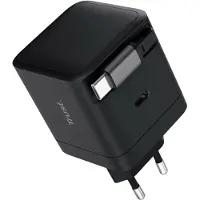 Trust Maxo Chargeur PD USB-C rétractable de 65 W