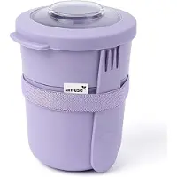 Amuse Tylla Foodbowl Duo, Lunch box, Violet