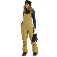 Roxy Rideout Bib Pants Vert S Femme